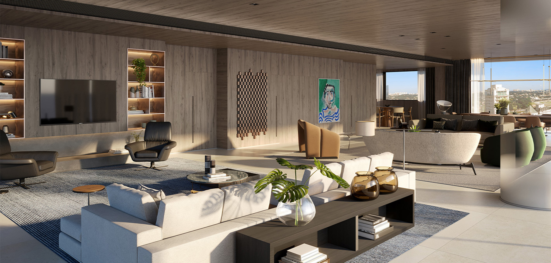 Ilustração Artística - Living