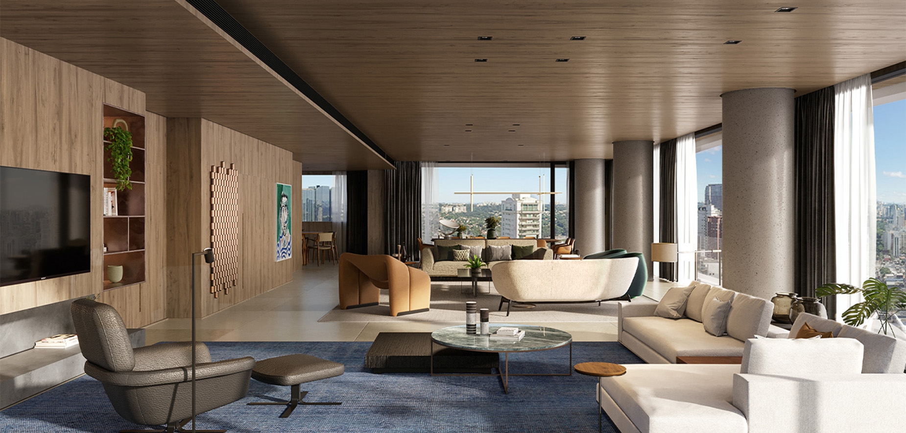 Ilustração Artística - Living