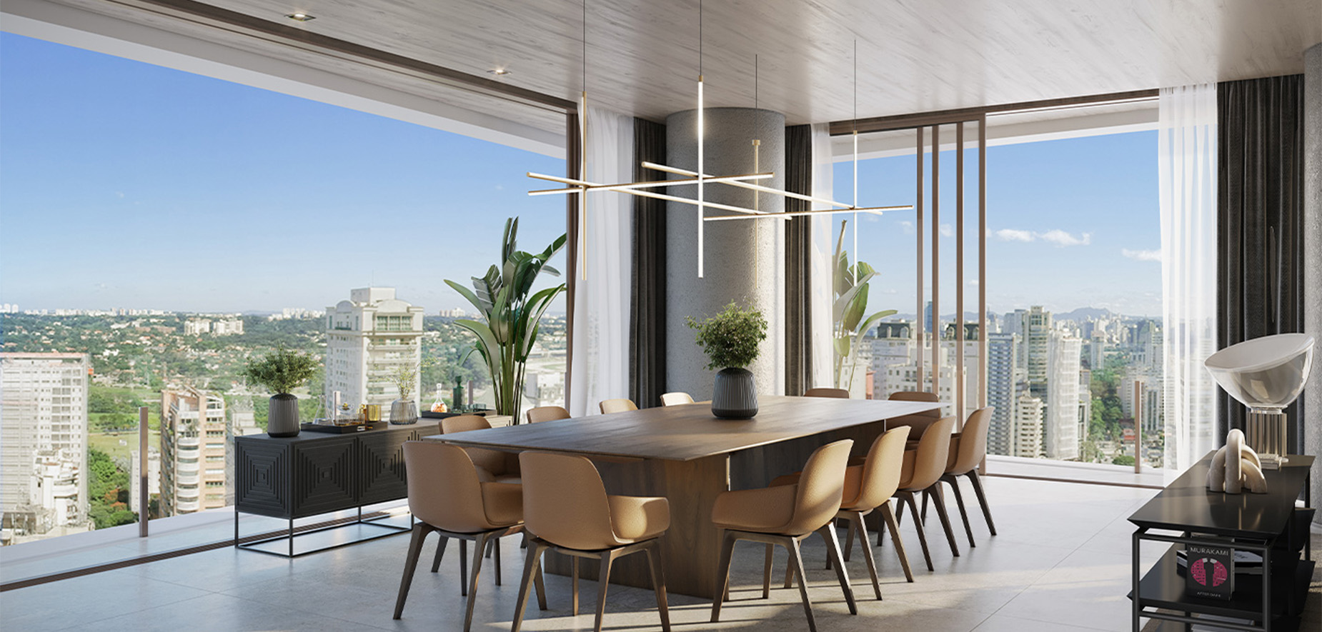 Ilustração Artística - Sala de Jantar