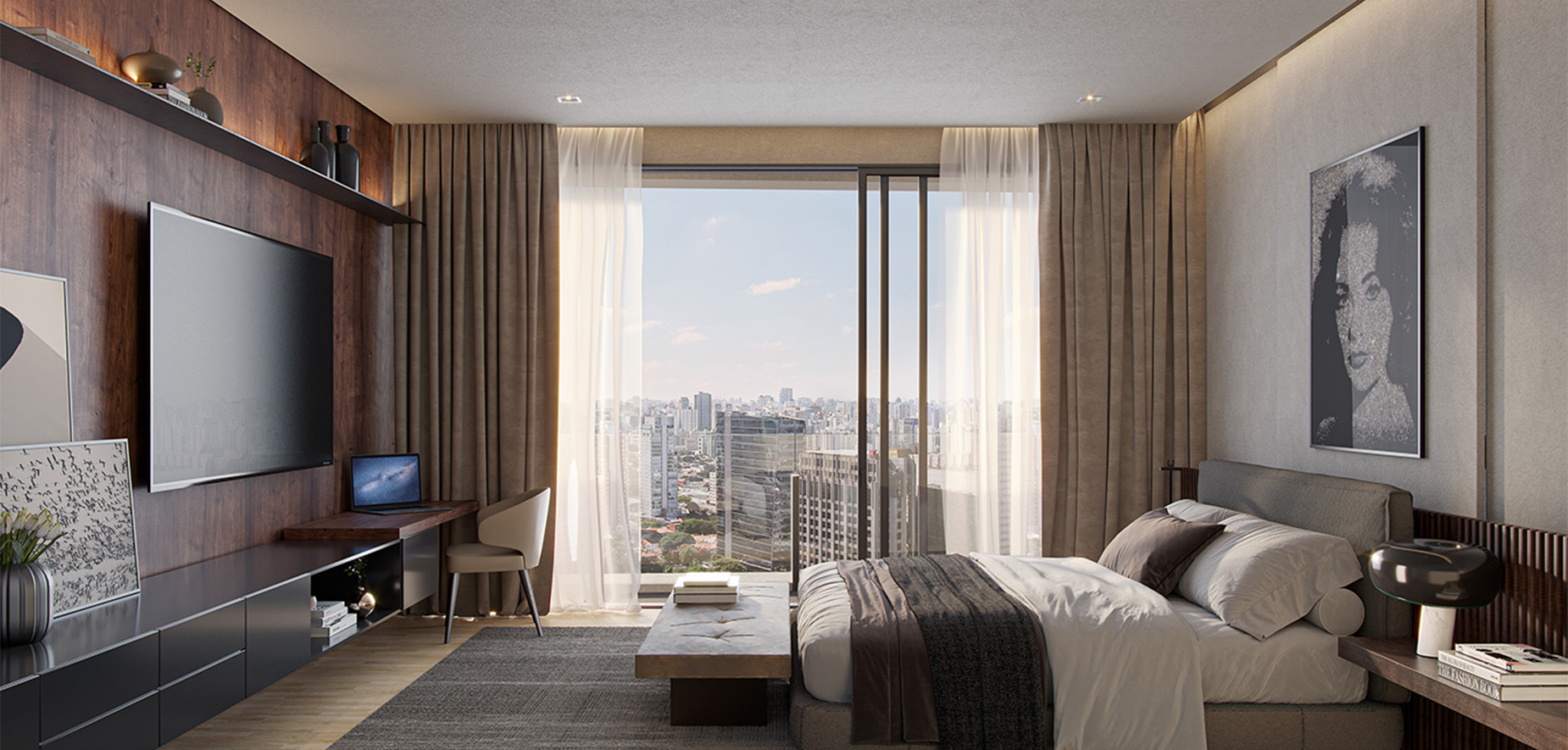 Ilustração Artística - Suíte Master