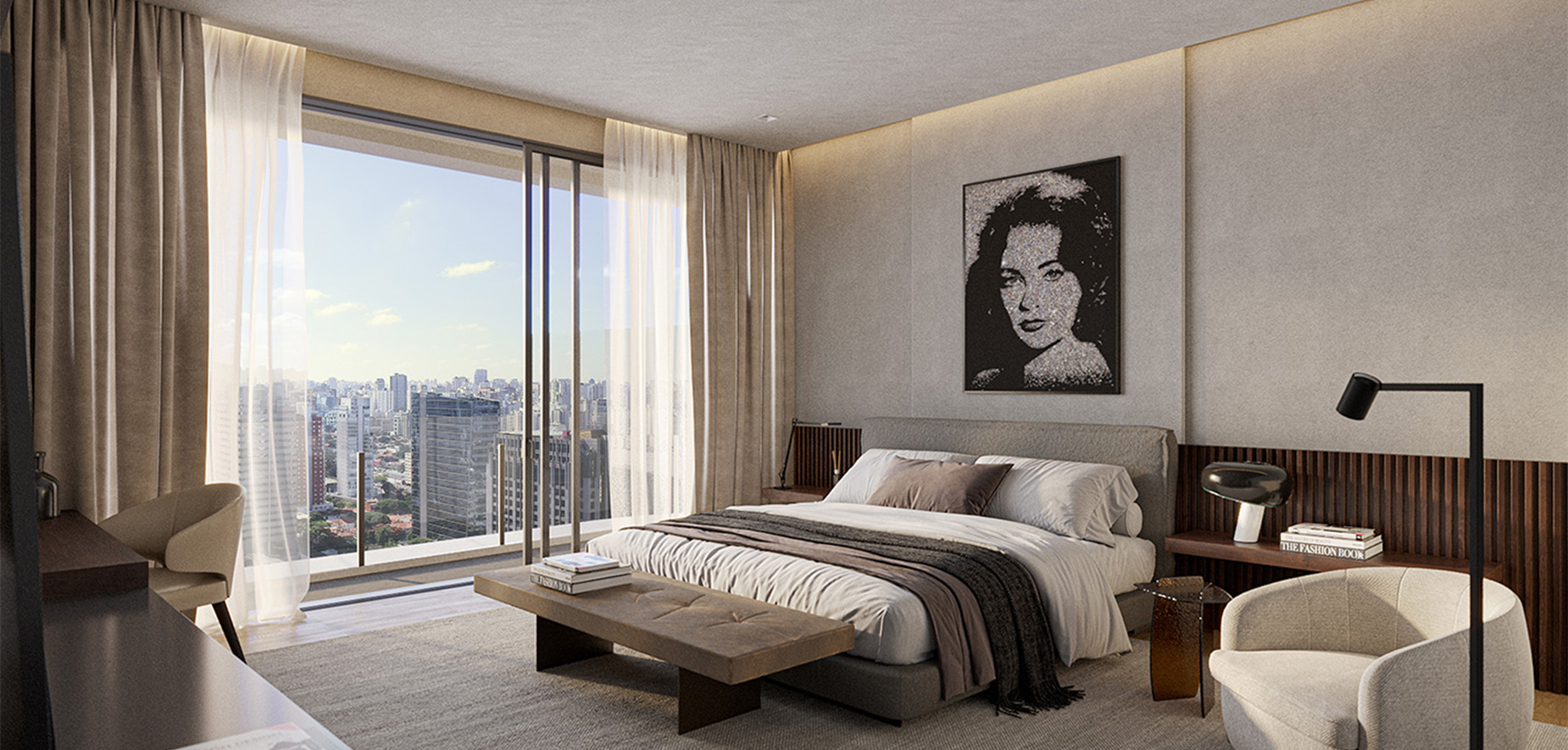 Ilustração Artística - Suíte Master