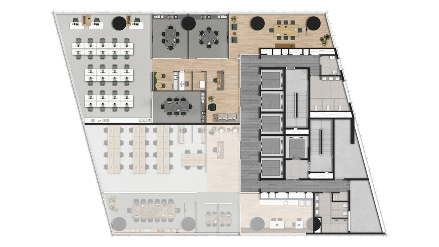 452 m²<br>Sugestão de Layout