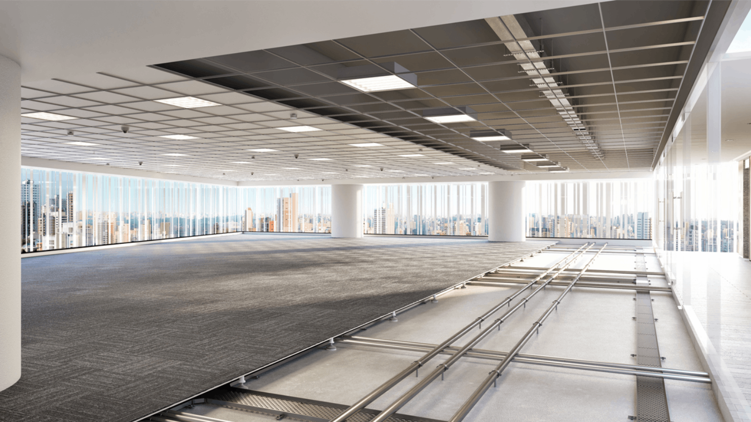 <br>Corte Técnico do Pavimento Tipo