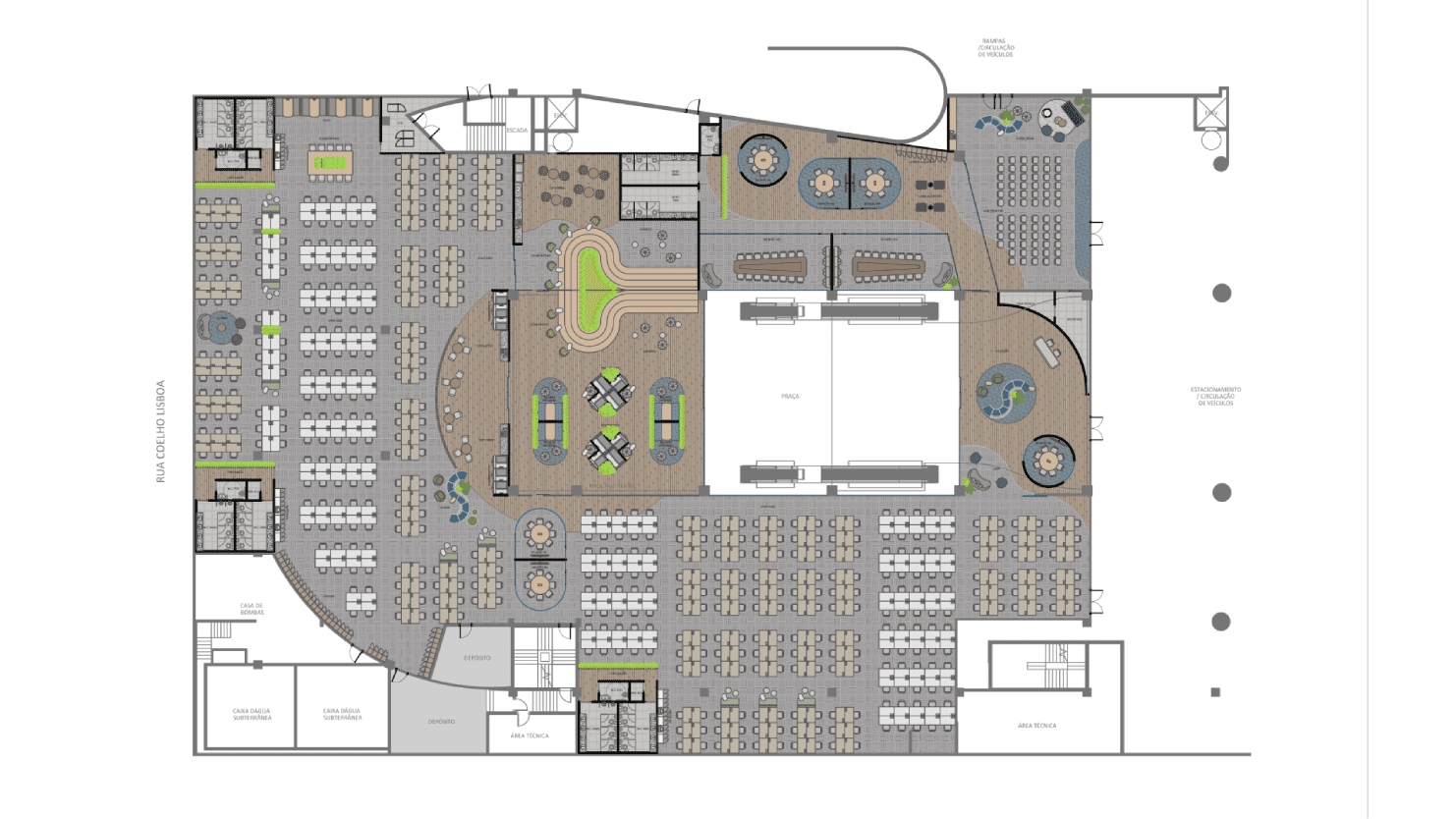 Sugestão de Ocupação<br>Corporativo